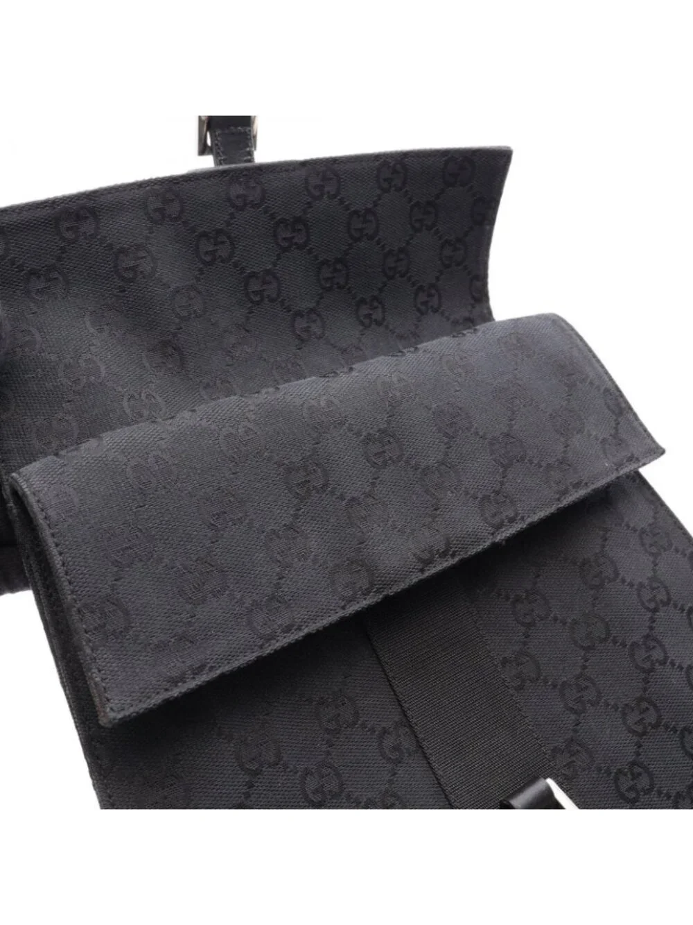Gucci Backpack GG Canvas 003 Black Jackie